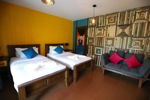 Deluxe Double or Twin Room with Mountain View