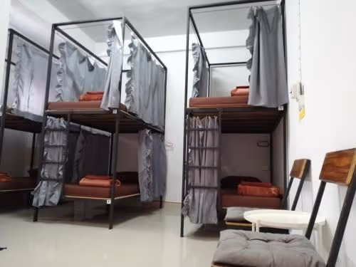 Bunk Bed in Female Dormitory Room  