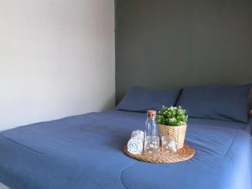 Double Room with Private Bathroom with Fan
