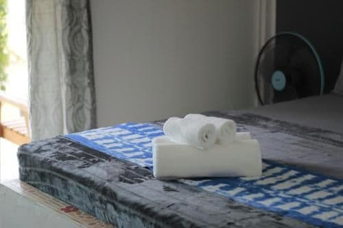 Double Room with Private Bathroom with Fan