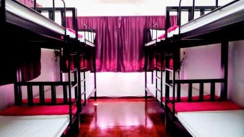 Bed in Female Dormitory Room