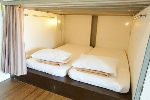 Double Bed in 8-Bed Mixed Dormitory Room
