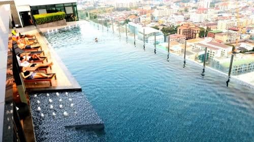 THE BASE PATTAYA#Infinity Rooftop Swimming pool#By Alin# THE BASE PATTAYA#Infinity Rooftop Swimming pool#By Alin#