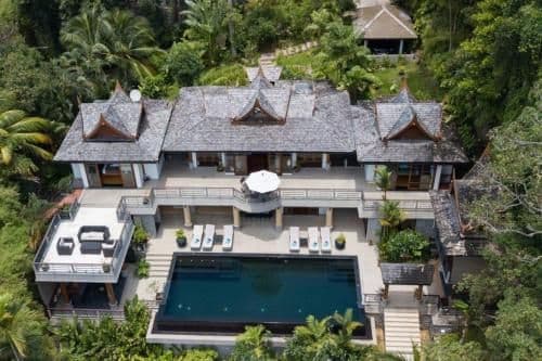Luxury 5 bedrooms Villa with Seaview Infinity Pool overlooking Surin Beach