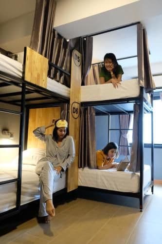 Bunk Bed in Mixed Dormitory Room