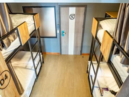 Bunk Bed in Mixed Dormitory Room