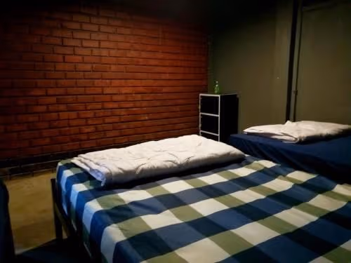 Single Bed in Female Dormitory Room
