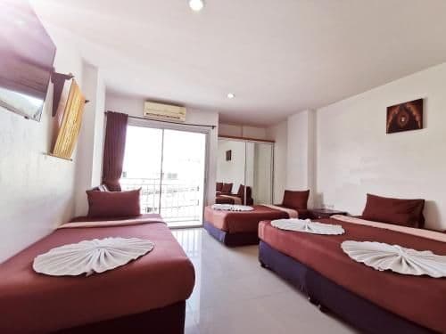 Quadruple Room with Balcony