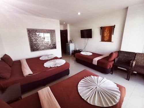 Quadruple Room with Balcony