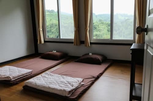 Family Room with Mountain View