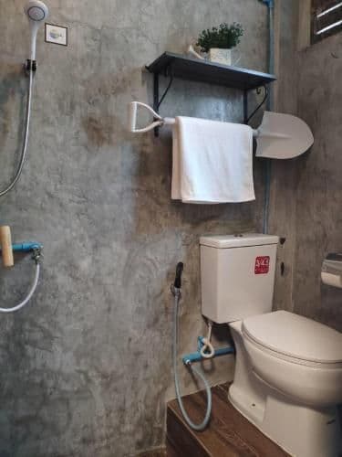 Family Room with Shared Bathroom