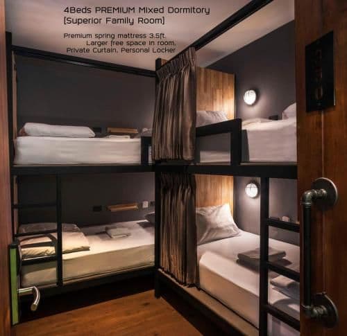 Bed in 4-Bed Mixed Dormitory Room