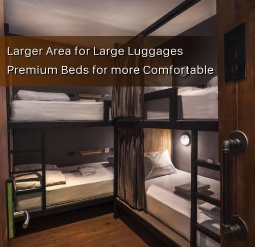 Bed in 4-Bed Mixed Dormitory Room