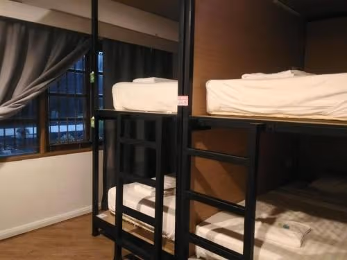 Pod Mixed Dorm with Garden Balcony