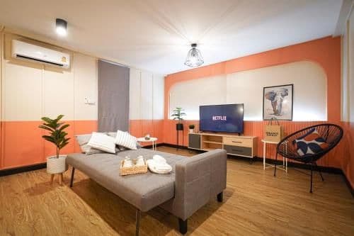 Family Room with Balcony
