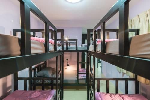Bed in 6-Bed Female Dormitory Room