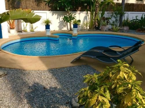 Natural Pool Villa