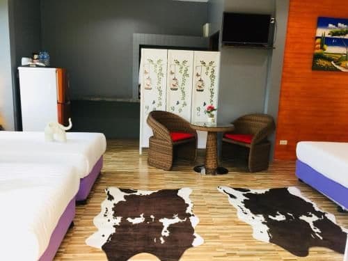 Quadruple Room with Mountain View