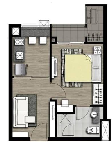 One-Bedroom Apartment