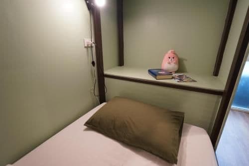 Bed in 6-Bed Female Dormitory Room