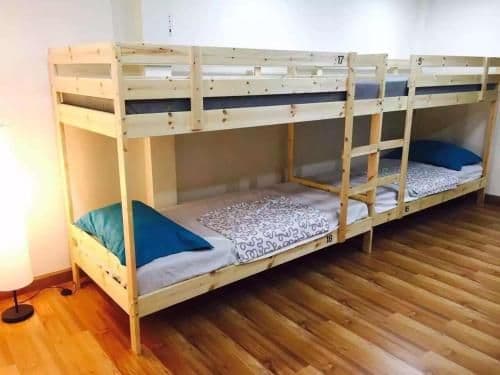Single Bed in Female Dormitory Room