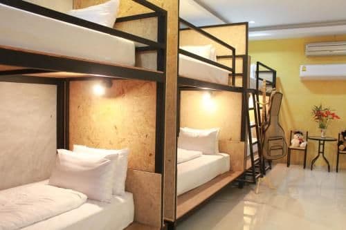 Bed in 4-Bed Male Dormitory Room