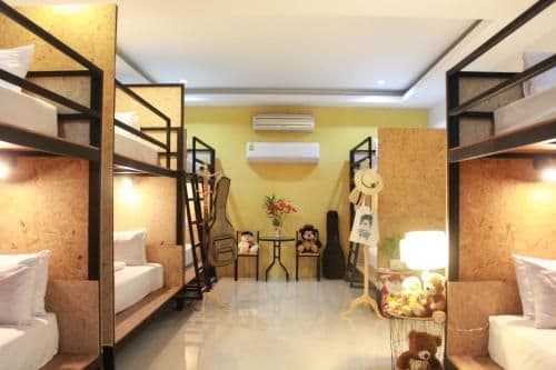 Bed in 4-Bed Male Dormitory Room