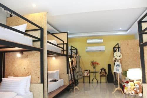 Bed in 4-Bed Male Dormitory Room