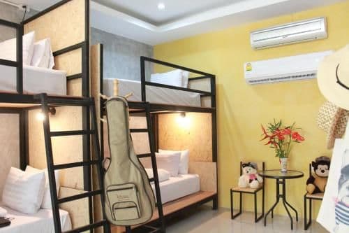 Bed in 4-Bed Male Dormitory Room