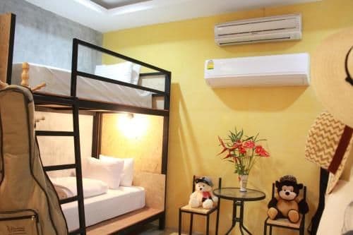 Bed in 4-Bed Male Dormitory Room