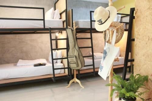 Bed in 4-Bed Male Dormitory Room