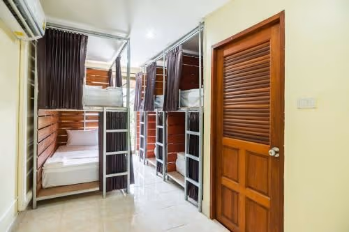 Bunk Bed in Male Dormitory Room