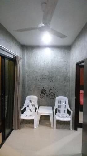Studio with Balcony