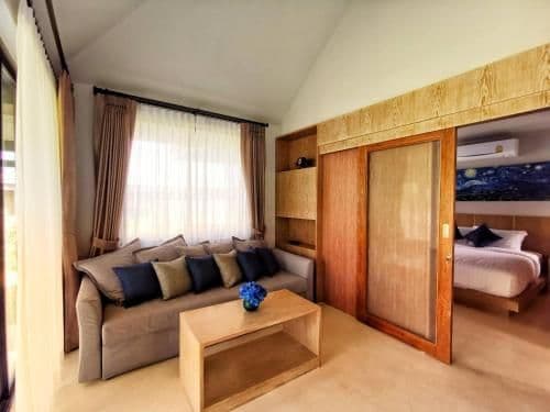 Family Room with Mountain View
