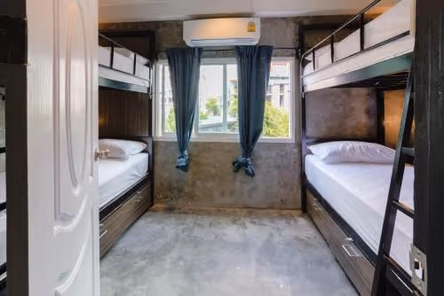 Bed in 8-Bed Dormitory Room