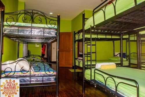 Bed in Mixed Dormitory Room (Blue)