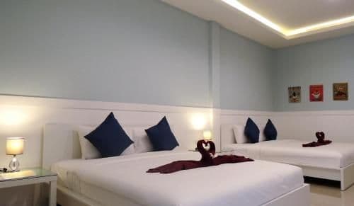 Quadruple Room with Terrace
