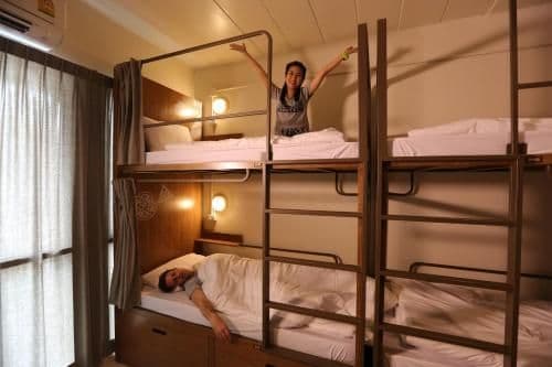 Bed in 8-Bed Mixed Dormitory Room