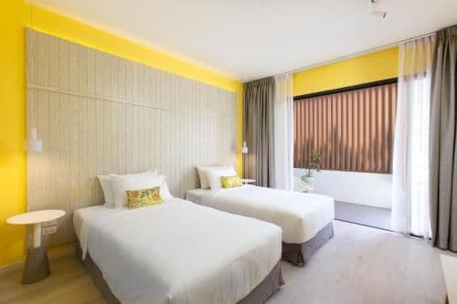 Twin Room with Pool View