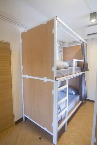 Bunk Bed in Male Dormitory Room