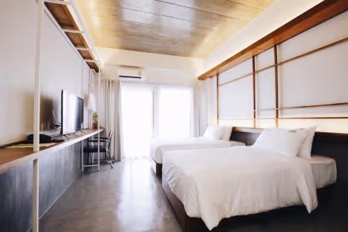 Twin Room with City View