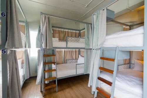 Bed in 6-Bed Mixed Dormitory Room