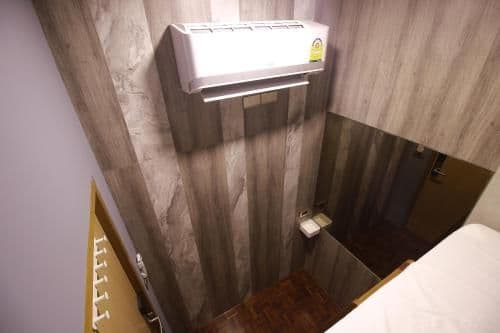 Private Double Bed Capsule Room with Shared Bathroom