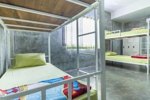 Single Bed in Dormitory Room