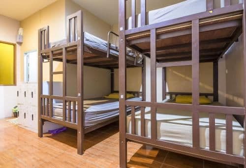Single Bed in Dormitory Room