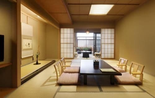 Japanese-Style Room with Open-Air Bath and Wooden Deck Balcony - North Wing