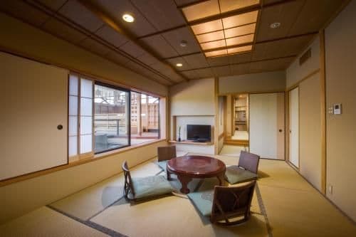 Deluxe Room with Tatami Area and Open-Air Bath