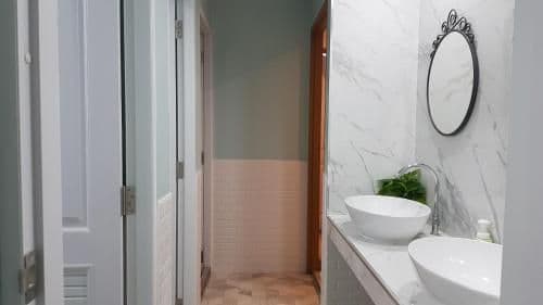 Family Room with Shared Bathroom