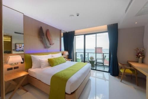 Double Room with Balcony and Sea View