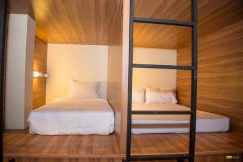 Single Bed in 20-Bed Capsule Dormitory Room